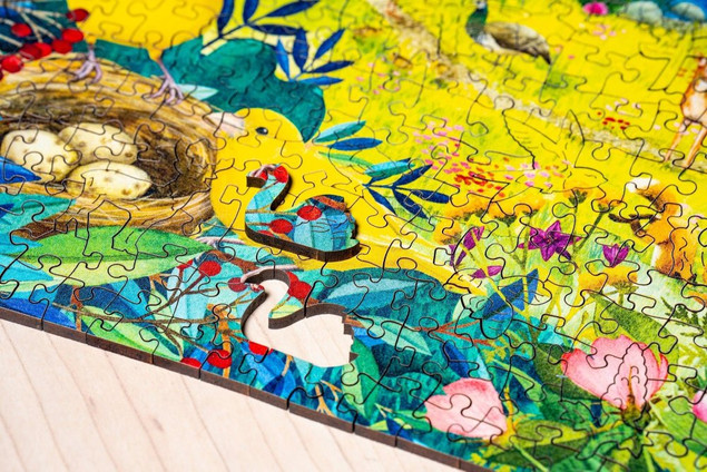 Ravensburger Drewniane Puzzle 500 elementów