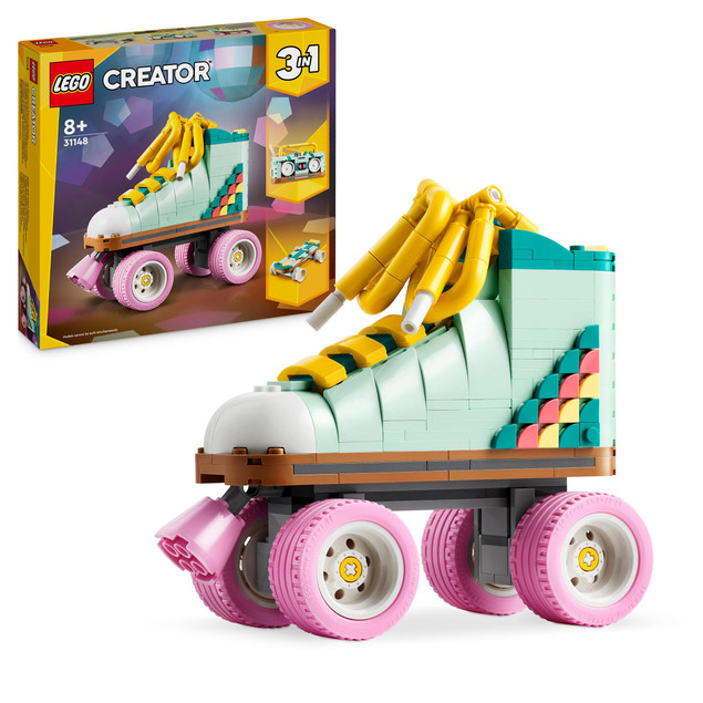 LEGO Creator 3w1 Wrotka W Stylu Retro 342el. 8+ 31148