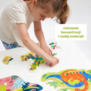 Puzzle Progresywne Dinozaury 71el. 3+ CzuCzu 6942943