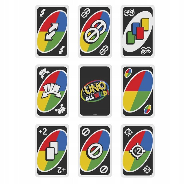 Gra karciana UNO All Wild – Mattel