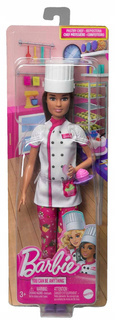 Lalka Barbie KUCHARKA Kariera 3+ Mattel HKT67