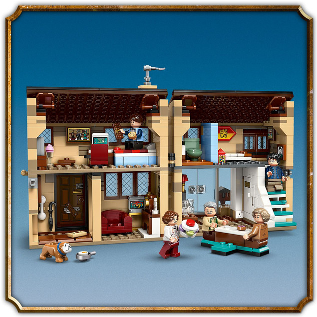 Zestaw LEGO Harry Potter 76451 Privet Drive: Wizyta Ciotki Marge 8+