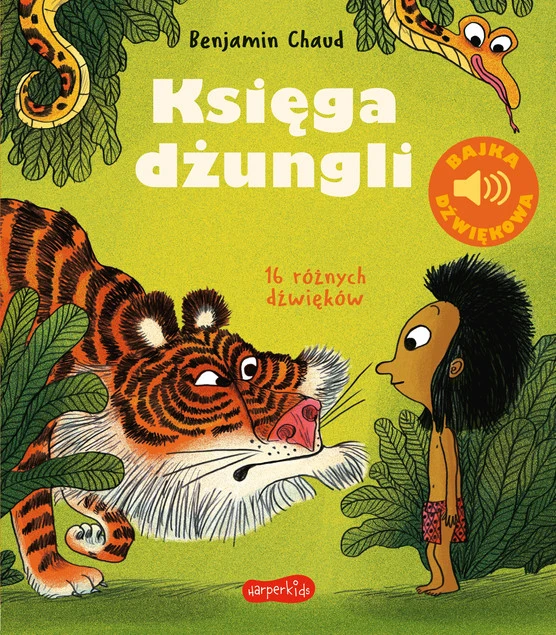 Księga dżungli Bajka dźwiękowa Benjamin Chaud