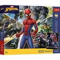 Trefl Puzzle Marvel 300 el. Ukryty Bohater + Kolekcjonerski Plakat