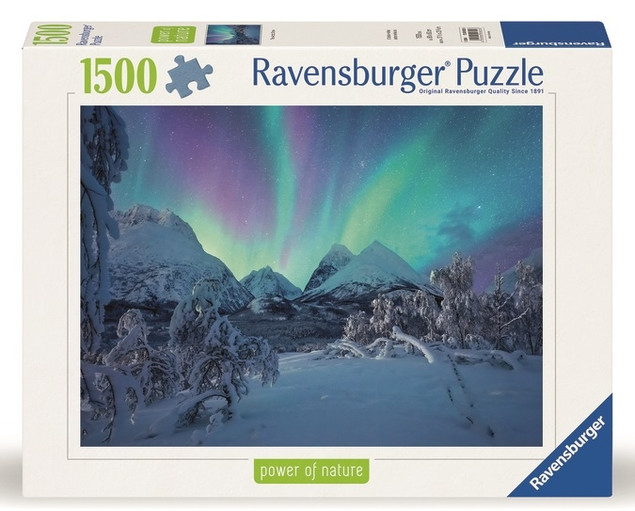 Puzzle 1500 Arktyczna magia 335x255 mm Ravensburger puzzle