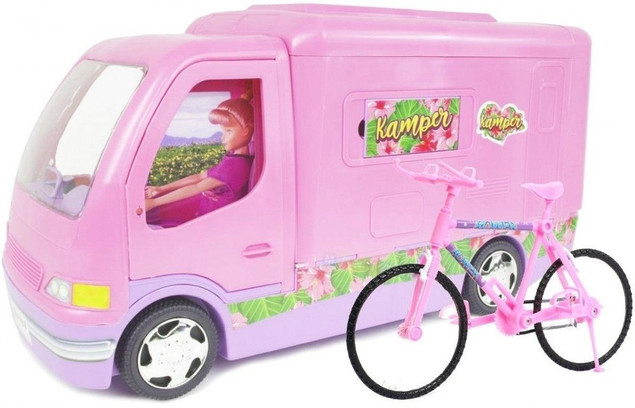 Auto Kamper 50 cm dla lalek Barbie Monster High