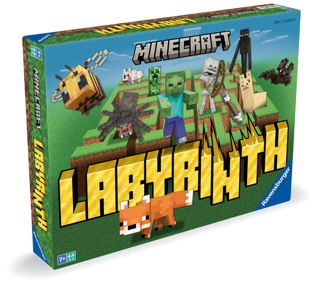Ravensburger Minecraft gra planszowa Labyrinth 24771