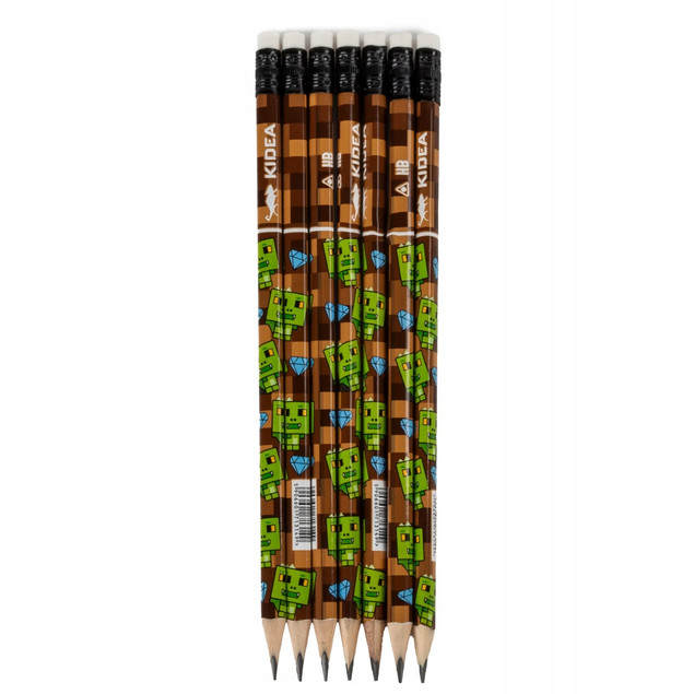 Ołówek trójkątny Minecraft – Kidea 1 szt.
