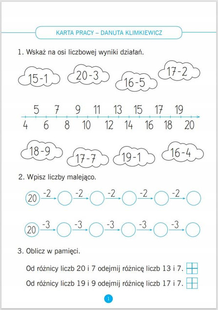 Matematyka. Karty pracy do ćwiczeń w domu i w szkole. Klasa 2