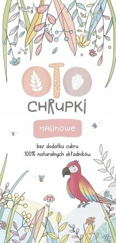 OTO Chrupki Naturalne Malinowe 25g Otolandia