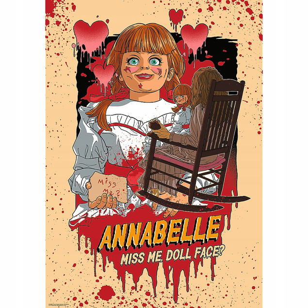 PUZZLE 1000 EL. ANNABELLE HALL OF HORROR PREMIUM PLUS TREFL 12112
