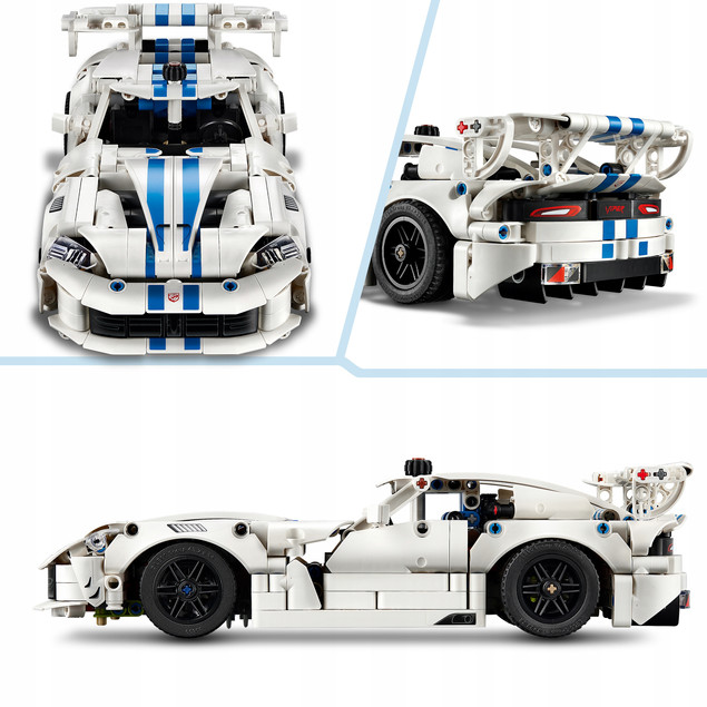 LEGO Technic 42234 Dodge Viper GTS-R – Samochód Sportowy