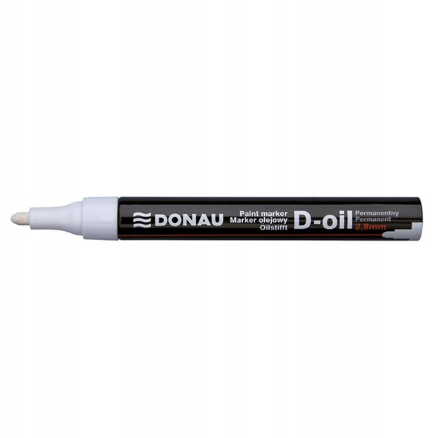 Marker olejowy biały Donau 1 szt.