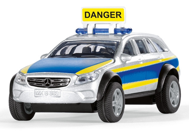 Policja radiowóz Mercedes 4x4