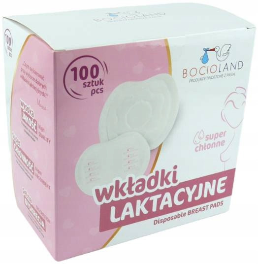Wkładki laktacyjne Bocioland 100 szt.