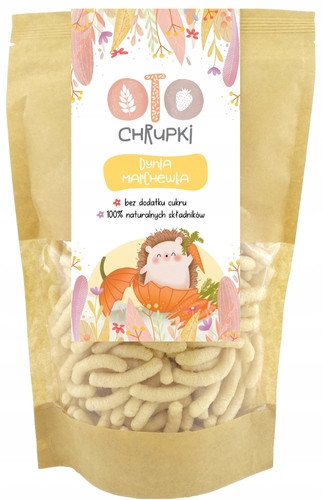 OTO CHRUPKI NATURALNE Dynia Marchewka BEZ CUKRU 25g Otolandia