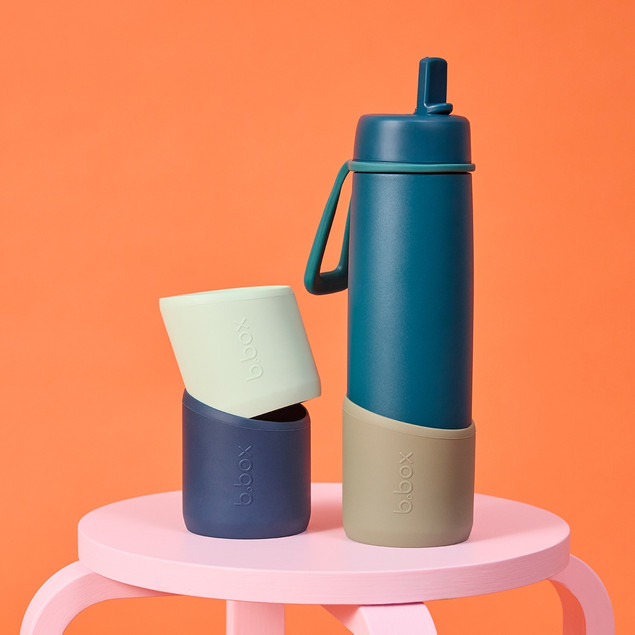 B.box Termos ze stali nierdzewnej 690 ml Sea Glass – Długie Chłodzenie
