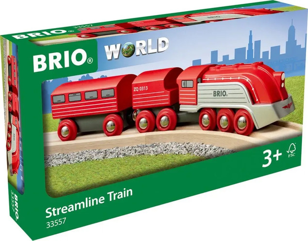 Brio World Futurystyczny pociąg z wagonami 33557