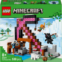 Klocki LEGO Minecraft Kopalnia Kilofów (21277) – Zestaw Akcji z TNT, Figurkami i Wózkiem – 530 elementów dla dzieci 8+