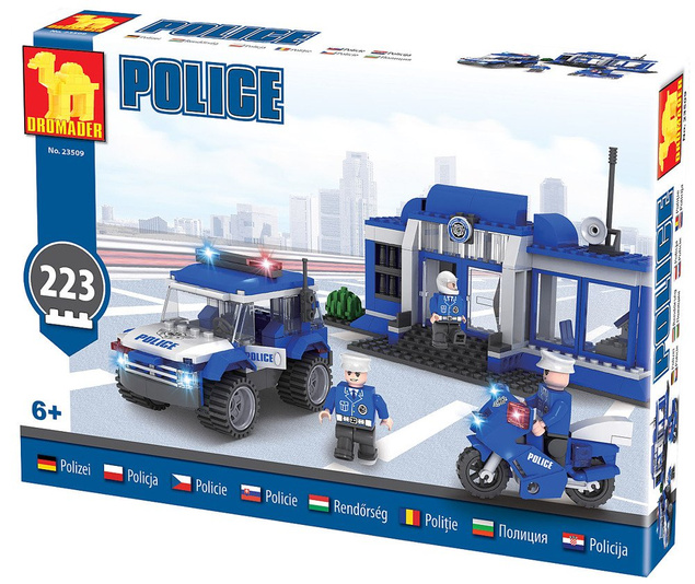 Klocki POLICJA Komisariat 223 el. DROMADER