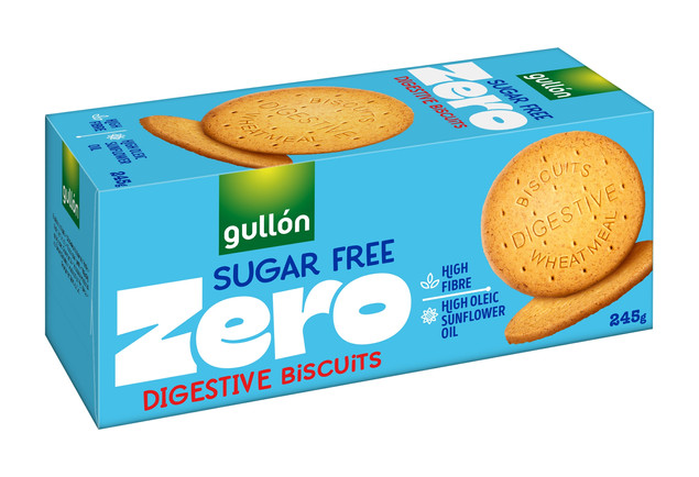 Gullon Ciastka Digestive Bez Cukru Pełnoziarniste 245g