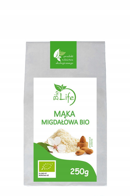 Mąka migdałowa Biolife 250 g