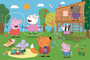 Puzzle 24 Maxi Układanka ŚWINKA PEPPA Zabawy Na Polanie 3+ Trefl 14342