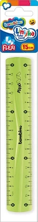 Linijka St. Majewski zielona 20 cm odporna na złamanie_1