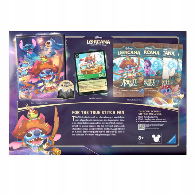 Disney Lorcana Azurite Sea Stitch Collector's Gift Set