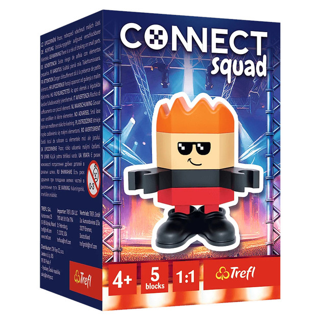 KLOCKI CONNECT SQAD FIGURKA JOE TREFL