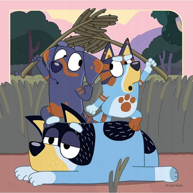 Puzzle Ravensburger 147 elementów Bluey
