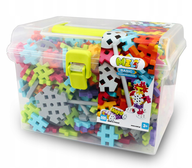 Klocki w walizce 500 – Meli