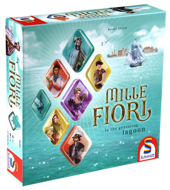 Gra Planszowa Schmidt Spiele: Mille Fiori. W Lśniącej Lagunie