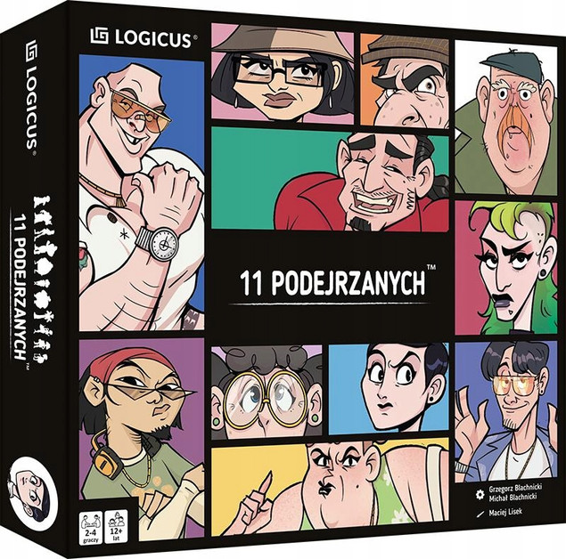 Gra planszowa 11 Podejrzanych