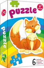 Promatek Pierwsze Puzzle Zwierzątka 1 - 18 Elementów dla Dzieci 2+