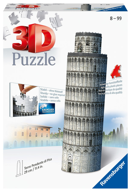 Ravensburger Puzzle 3D 216 Krzywa Wieża w Pizie