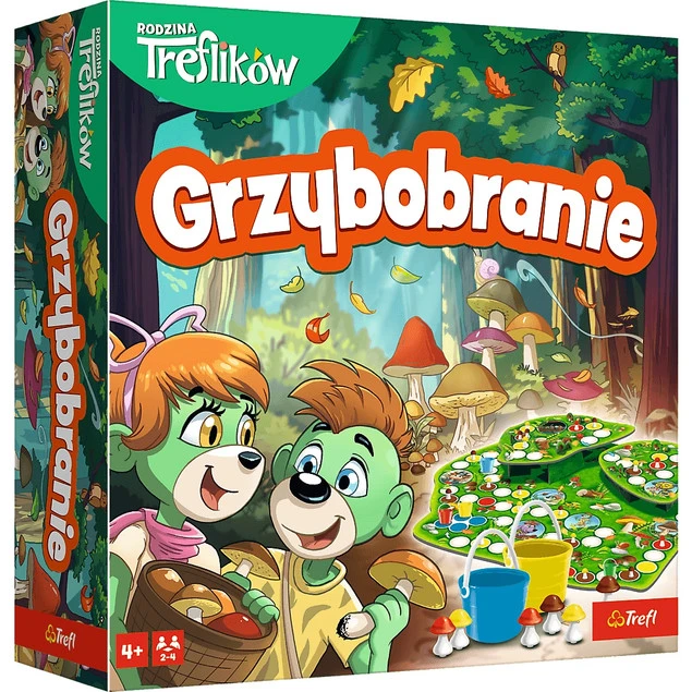 Gra planszowa Grzybobranie Rodzina Treflików