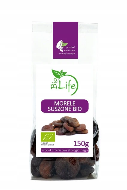 Morele Suszone BIO BioLife