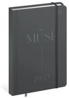 Kalendarz książkowy B6 2027 INTERDRUK Muse