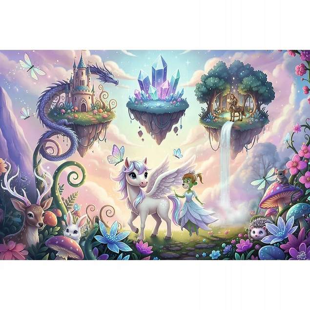 Puzzle 100 Treflik Inspired by Fantasy: Magiczne Światy 16573