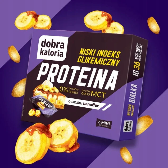 Mini Batoniki PROTEIN Banoffee - Dobra Kaloria