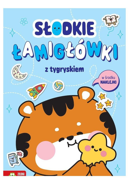 Słodkie łamigłówki z tygryskiem Zuzanna Osuchowska - Zabawa i Rozwój dla Dzieci