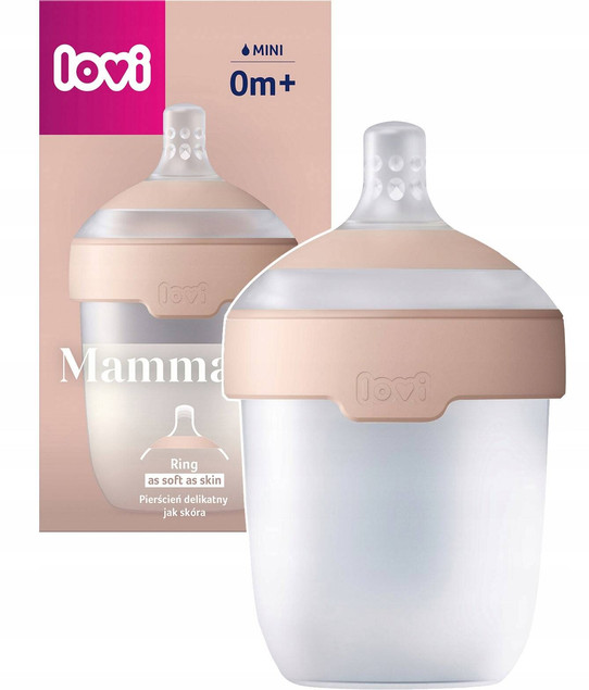 Lovi Butelka Do Karmienia Antykolkowa MAMMAFEEL 150 ml Smoczek Dynamiczny