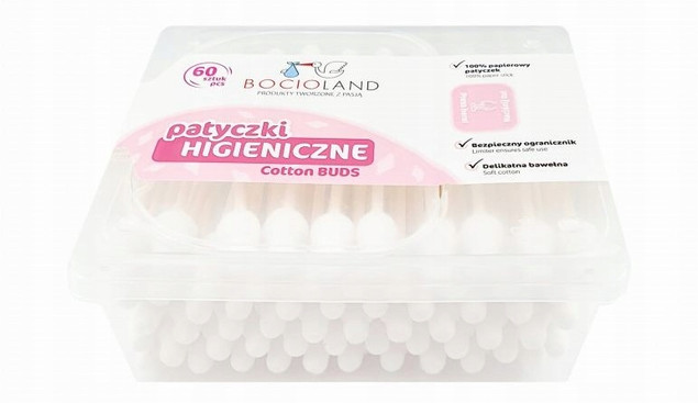 Patyczki z ogranicznikiem dla dzieci 60 szt. Bocioland