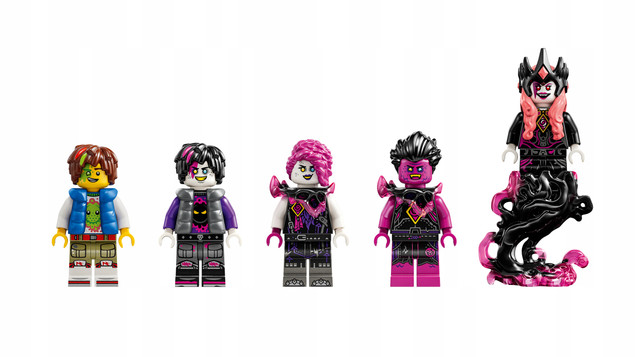 LEGO DREAMZzz 71483 Stwory z koszmarów Nigdywiedźmy Kruk Wilkołak DoomBlob