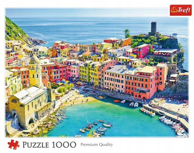 Puzzle Trefl 1000 elementów: Malownicze Miasteczko Vernazza