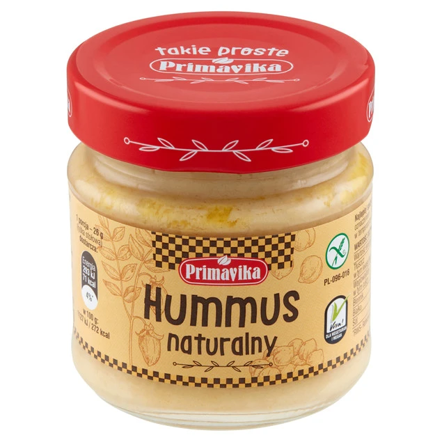 Pasta Primavika Hummus Naturalny 160g
