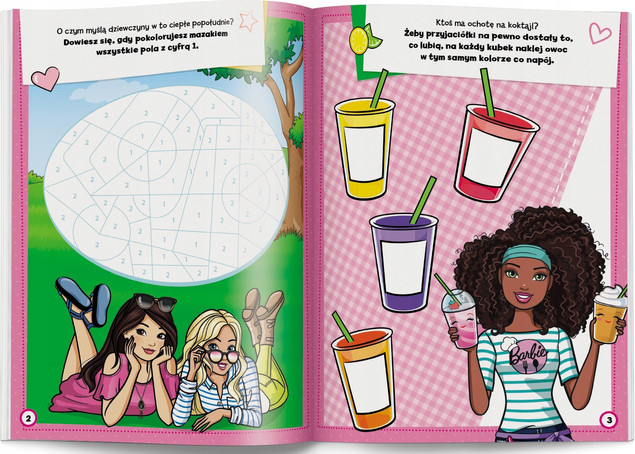 Barbie. Baw się Naklejkami Praca zbiorowa