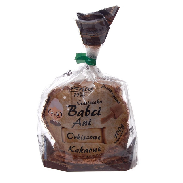 Ciasteczka orkiszowo-kakaowe 100 g
