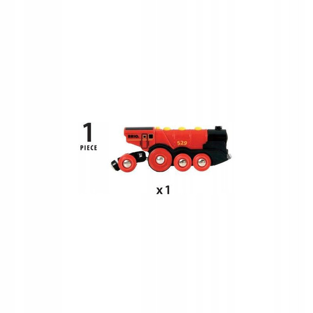 Lokomotywa Czerwona Brio BRK33592